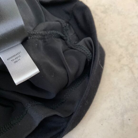 White House Black Market Sequined Cocktail party midi dress women XL Black/White - Picture 10 of 10